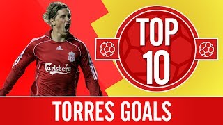 Top 10 Fernando Torres goals  El Ninos best Premier League strikes for Liverpool [upl. by Llehsam]