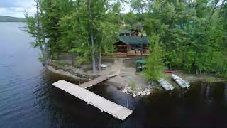 Moosehorn Lodge at Uncha Lake FOR SALE [upl. by Eenhat]