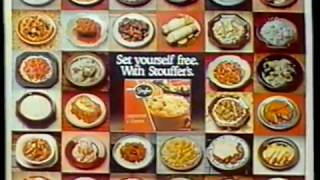 1982 Stouffers Frozen Dinners quotOldest Question in the worldquot TV Commercial [upl. by Nylek]