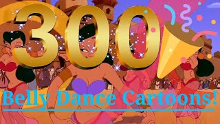 Belly Dancers amp Harem Cartoons Compilation 2  300 SUBS SPECIAL [upl. by Fabri]