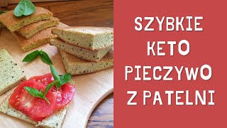 Szybkie awaryjne KETO PIECZYWO Z PATELNI [upl. by Newol]