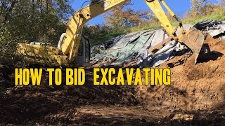 How to Bid Excavating and Grading [upl. by Brosy]