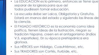 La reforma educativa Liberales y conservadores [upl. by Harsho785]