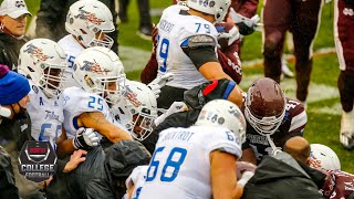 Massive brawl erupts between Tulsa amp Mississippi State at Armed Forces Bowl  ESPN College Football [upl. by Secundas]