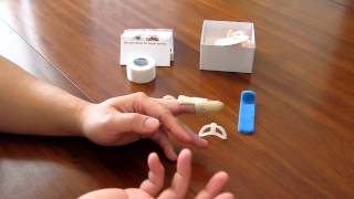 How to Take Care of Your Mallet Finger  Mallet Finger Splints [upl. by Lonne]