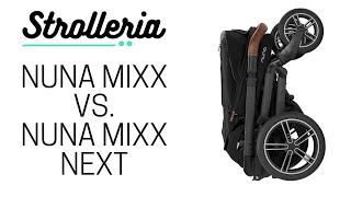 Nuna MIXX Next vs Nuna MIXX Stroller Comparison [upl. by Juline721]