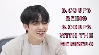 S coups Being Scoups with The Members Seventeen [upl. by Aivan]