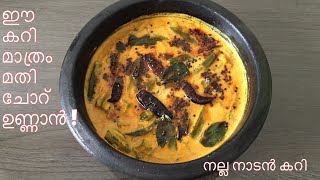 ചോറിനു നല്ല നാടൻ വെണ്ടയ്ക്ക ഒഴിച്ചു കറി  Vendakka Curry Kerala Style  Vendakka Recipe in Malayalam [upl. by Carmina]