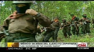 México 20 años del ejército zapatista [upl. by Htidirrem305]