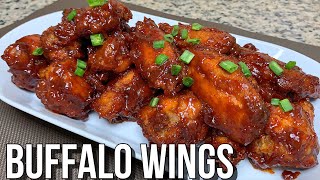 HOW TO COOK BUFFALO CHICKEN WINGS  FILIPINO STYLE  EASY BUFFALO WINGS RECIPE  Luto Ni Nanay [upl. by Alya]