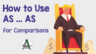 As As  English Grammar Comparisons [upl. by Anirahtak549]