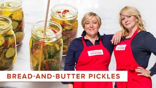 DIY BreadandButter Pickles Recipe [upl. by Rogozen748]