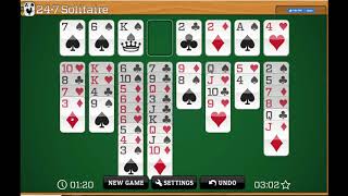 247 Solitaire GameFreeCell Free Online Card Game [upl. by Smoot]