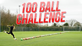 IMPOSSIBLE 100 BALL CHALLENGE [upl. by Awhsoj]