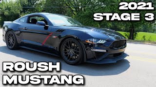 Showcasing the 2021 Stage 3 Roush Mustang w 750HP [upl. by Yllod]