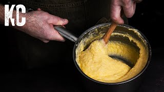 SUPER CREAMY Italian Polenta Recipe [upl. by Ayatnahs]