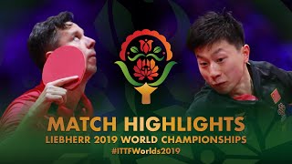 Ma Long vs Vladimir Samsonov  2019 World Championships Highlights R32 [upl. by Oicnaneb]