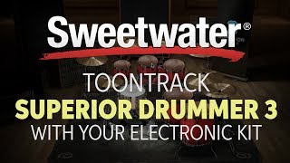 Using Toontrack Superior Drummer 30 with an Electronic Kit [upl. by Amilah]