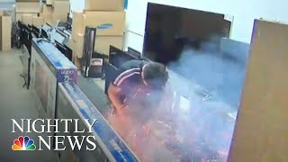 Exploding ECigarette Sparks Concern  NBC Nightly News [upl. by Siramad]