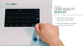 Welch Allyn CP 150 Electrocardiograph [upl. by Nisen]