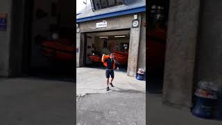 Porthcawl lifeboat launchApril 2018 [upl. by Niltag]