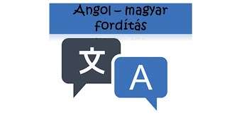 Angolmagyar fordítás translation [upl. by Walker]