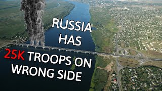 Has Ukraine Trapped Russia Over Dnieper River [upl. by Frerichs]