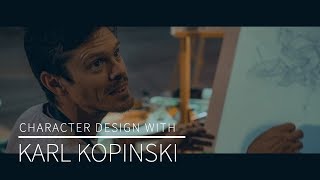 Character Design with Karl Kopinski [upl. by Modestine]