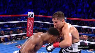 THE IRON CHIN OF GENNADY GOLOVKIN Clean Hits to GGG in his most significant fights [upl. by Nordna596]