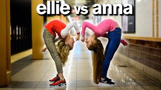 Dance Moms Elliana Walmsley vs Anna McNulty ABC ACRO CHALLENGE [upl. by Eenahpets348]