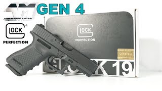 UMAREX GLOCK 19 GEN 4  Officially Licensed  Elite Force Glock 19 Gen 4  VFC  Airsoft Unboxing [upl. by Atikehs]