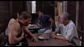 Kickboxer  Jean Claude Van Damme dance scene HD [upl. by Anileba35]