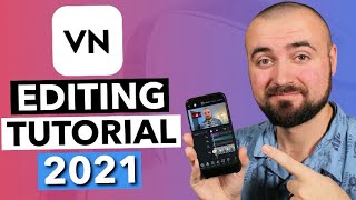 VN Editing Tutorial 2021 Update Android and iPhone [upl. by Wack]