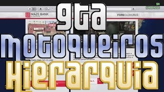 PATENTESHIERARQUIA DO MOTOCLUBE  GTA MOTOQUEIROS [upl. by Annawaj]