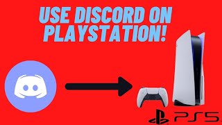 How To Use Discord on PS5  Easy amp Free Discord Playstation Tutorial [upl. by Enelav]