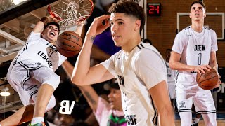 LaMelo Balls FIRST Drew League Season BEST HIGHLIGHTS The LAMELO SHOW Comes To COMPTON [upl. by Yrrej569]