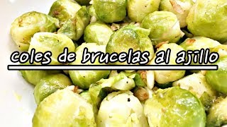 Coles de Bruselas al ajillo [upl. by Oilla]