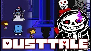 THIS IS IT THE END OF DUSTTALE Dusttale Full Fan Game Release  Ending Final Battle [upl. by Konstanze]