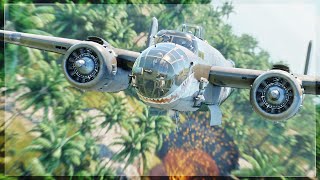 TREE SURFING  LOW ALTIUIDE TANK BUSTING  B25 Mitchell [upl. by Merkley]