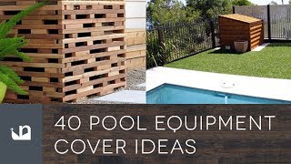 40 Pool Equipment Cover Ideas [upl. by Elvia]