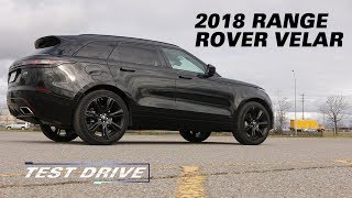 2018 Range Rover Velar  Test Drive [upl. by Atiner455]