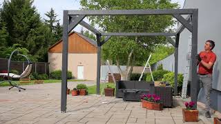 Pergola DIY  Timelapse [upl. by Dawna]