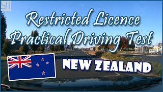 New Zealand Restricted Licence Practical Driving Test Full Test [upl. by Vale506]