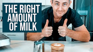 Dosing milk accurately for Flatwhite Cappucino amp Latte Coffee  MASTERCLASS Milk Series Part 2 [upl. by Killoran]