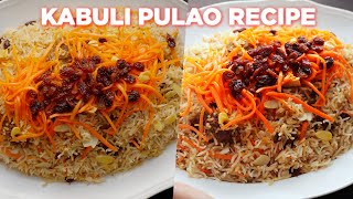 How To Make Kabuli Pulao Recipe [upl. by Helen]