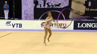 Margarita Mamun RUS  Ribbon Final  2014 World Rhythmic Gymnastics Championships [upl. by Ynobe]