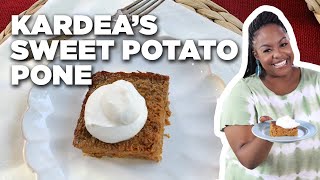 Kardea Browns Sweet Potato Pone  Delicious Miss Brown  Food Network [upl. by Esidnak]