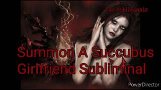 Summon A Succubus Girlfriend Subliminal Read Carefully Description Before Using [upl. by Aninotna]