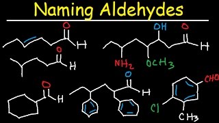 Naming Aldehydes  IUPAC Nomenclature [upl. by Meagher]