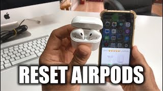 How To Reset your Apple AirPods  Hard Reset [upl. by Tayler]